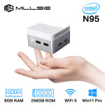 MLLSE G6 미니 PC ALDER LAKE N95 WINDOWS 11 INTEL 12TH DDR5 8GB RAM 256GB ROM WIFI BT4 데스크탑 컴퓨터 미니 PC : 원밀리언디포11