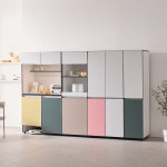 칼라모 광폭 속깊은 틈새장 키큰장 홈카페장 주방수납장 로봇청소기장 밥솥장 400 600 800 1000 : 현대가구