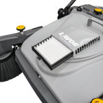 무동력 청소기 보행식 스위퍼 공장바닥분진 주유소 낙엽청소 라보 BSW 950 : 영선크린테크