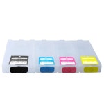 세트 320ML T A T B 빈 리필 잉크 카트리지 엡손 WF C5390 WF C5890 WF C58 0 58 0 5390 5890 프린터 용 칩 없음 : 엠제이로지스원