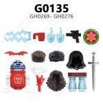 블록 GH0271 GH0276 액션 GH0274 G0135 GH0269 가능 완구와 GH0273 XINH GH0275 호환 부품 GH0272 GH0270 G0135 : 해설집 평화