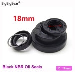 검정색 NBR 오일 씰, ID18MM, TC18 X 24, 25, 26, 28, 30, : 월드정보6
