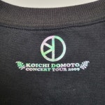 Koichi Domoto 2009 굿즈 프린팅 반팔 티셔츠 : 야무핏