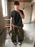 크롭 하프 티셔츠 : 해피어스