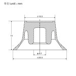 일렉트릭 스타일 FLEOR 손잡이 4PCS 부품 조절 속도 LP 기타 2V2T 볼륨 SG : 토탈이커17