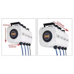 자동차 개폐식 호스 릴 워터 드럼, 공기 고압 클리너 용품 : 프린스타41