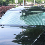 차햇빛가리개 차량용 운전석햇빛가리개 자동차 앞유리 자외선 차단 가림막 46cm : 하담컴퍼니