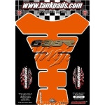 MOTOGRAFIX(모토그래픽스) 탱크 패드 KAWASAKI 오렌지 MT-UK012O 오렌지 : 신부상사