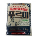 미담채 핵산혼합조미료 푸르미2kg 6개 1박스 : 달인식자재마트