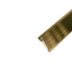 티타늄 골드 헤어라인 경사재료분리대 8mm (꼼꼼이 몰딩) : 철물 스토어