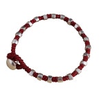 데일리 실버 미니멀 팔찌 9 스털링 여성용 주얼리 남성 및 커플 선물 여자친구를 위한 매력 : 프리브몰