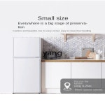 Lmm 더블 오픈 2 문짝 냉장고 흰색 소형 가정용 신선도 유지 : 명촌산업