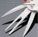 양날 쌍날 원예가위 전지 적과 전정 가위 농장 조경 과수원 가위 (A1315) : 꼬슈 COSSU