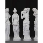 정원 조각상 야외 조형물 장식 그리스 여신 조경 동상 A : 모두의 유럽상점