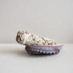 화이트세이지 2개+트레이 세트 허브 스머지스틱 : 퍼퓨머리하우스