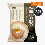 고향식품 옛맛 설렁탕 600g x 3개 냉동 밀키트 업소용 사골 만두국 떡국 곰탕 육수 베이스 : 마켓별하익스프레스