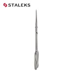 STALEKS SC-31-1 네일 큐티클 가위 스테인레스 스틸 눈썹 트림 코 헤어 고품질 메이크업 매니큐어 도구 : 제케유통