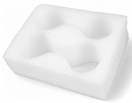 배달대행 버거가방 컵홀더 다용도 스폰지 컵홀더 4구 8구 : hichromatic