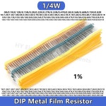 240 220 4W 금속막 25W OHM 470 75 100PCS 680 고리 300 1R 150R 200 DIP 270R 91R 82 저항기 68R 1K 330R 100 120 : 오두막31