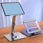 접이식 조절 가능한 알루미늄 합금 거치대 태블릿 스탠드 휴대용 브래킷 : 다온몰10