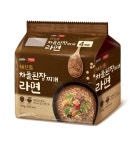 팔도 해찬들 차돌 된장찌개 라면 120g x 4개 : 두위드-몰