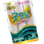 화장지 굿모닝 3겹 모나리자 25m 30롤 식자재 업소용 대용량 단체용 : 프리노마드