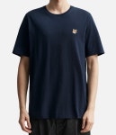 25SS 메종키츠네 폭스헤드 패치 레귤러 티셔츠 LM00104KJ0008 P476 : 명품편집샵 BOBU