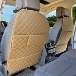 포켓형 차량용 킥매트 아동 발차기방지 카시트 보호매트 시트커버 엣지형2포켓 : 다온굿즈2