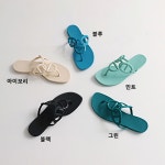 [G3007] 여름 조리슬리퍼 pvc 젤리 슬리퍼 : 새로이클라쓰