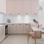 단색-주방 한솔 라솔라 스토리필름 무광 셀프리폼 인테리어필름 친환경시트지 1220x1000mm, 로지핑크 : 준불연시트