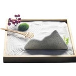 젠가든 미니 모래 꾸미기 조경 소품 데스크톱 악세서리 인테리어 사무실 트레이 가든 샌드 화이트 스몰 : 보나구대쇼핑몰