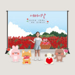 어버이날행사 등신대제작 포토존 대형 현수막 어린이집 유치원 : 아토의작업실