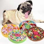 Snuffle Mat 개 스트레스 릴리프 장난감 개를위한 농축 퍼즐 먹이 느린 피더 : 서원글로벌-4