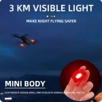 USB 충전식 방수 LED 자전거 미등 드론 신호등 오토바이 액세서리 점멸등 (A1273) : 꼬슈 COSSU