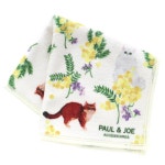 PAUL & JOE ACCESSOIRES 폴 & 조 스마트폰 안경 닦기 손수건 미모사와 집시&누네트 아이보리 여성 여성용 : MONSTERS STORE