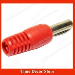 바나나 플러그 순수 구리 니켈 도금 고압 대형 전류 용접 헤드 잭 H-2028 8mm 10 개 : 사십구플렉스