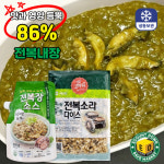 [전복죽 만들기] 놀부네 국내산 전복 내장 소스 전복장소스 500g 86% + 전복 소라 다이스 1kg : 카운트다운세이브마켓