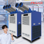 신일 실외기없는 이동식 산업용에어컨 코끼리 공업용 휴게소 대형 2구 SMA-PC6200B : 듀크네트웍스