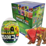 공룡메카드 타이니소어 랜덤에그 1탄 1BOX 트리케라 매머드 브라키오 스테고 스티커 세트 : 러브베비