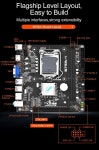 지지대 LGA USB3, 1155 기가비트 미니 WIFI, SATA3 , JINGSHA LAN, PC ITX 메인보드, 마더보드 마더보드, B75 데스크탑 : 렛츠원 스토어