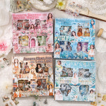 빈티지 다꾸 플라워 하우스 스티커 : 오즈도로시