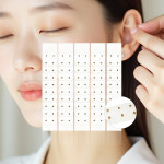 만부츠 투명 귀지압패치 100ea 이혈기석 귀 지압 혈자리 귀침 패치 스티커 스톤 지압기 : 와사비네코