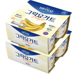 매일 바이오 그릭 요거트 딜라이트 바나나 80g x 4입 x 2개 : 미광스토어