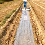 수동 멀칭기 피복기 관리기 필름 농기구 고랑 비닐 밭 인력 비닐덮는기계 비닐씌우기 : 루디아픽