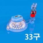 가정용 미니 자동 메추라기 33구 제어 농장 치킨 미니메추리 계란부화기 618 Eggs 전자동 새알 타입 33매 자동 계란 뒤집기 자동 수분 공급... 