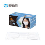 (44381)크린가드 비말차단 덴탈마스크 KFAD 소프트 크린 일회용마스크 50매 : 땡굴땡굴