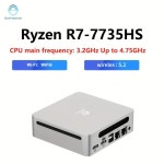 PC 6 디스플레이 Genmachine LPDDR5 Windows 7735HS 16G Diy AMD Ryzen 미니 Pc 11 6400Mhz 게이머 WiFi 컴퓨터 게임용 : 렛츠원 스토어