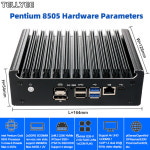 어플라이언스 DDR5 Type-C 소프트 HD Lans 방화벽 pfSense 2 6 PC 미니 i226-V 8505 펜티엄 Proxmox 5G USB 인텔 OPNsense SATA... 