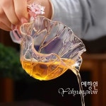 [다도 다기] 예향원 핸드메이드 스모키 실버 로투스 공도배 숙우 P-8231 : 예향원