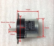 2 개 기어 4 상 6 선 스테핑 ~ 5FBNA 6V 2V 22 : 엠제이로지스원